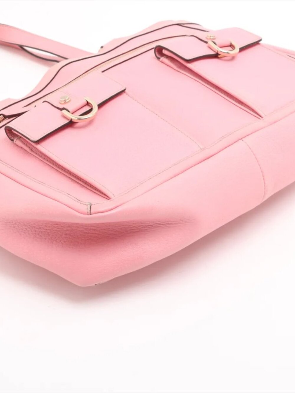 Gucci Limited Pink Leather Tote J11 - Picture 4 of 16